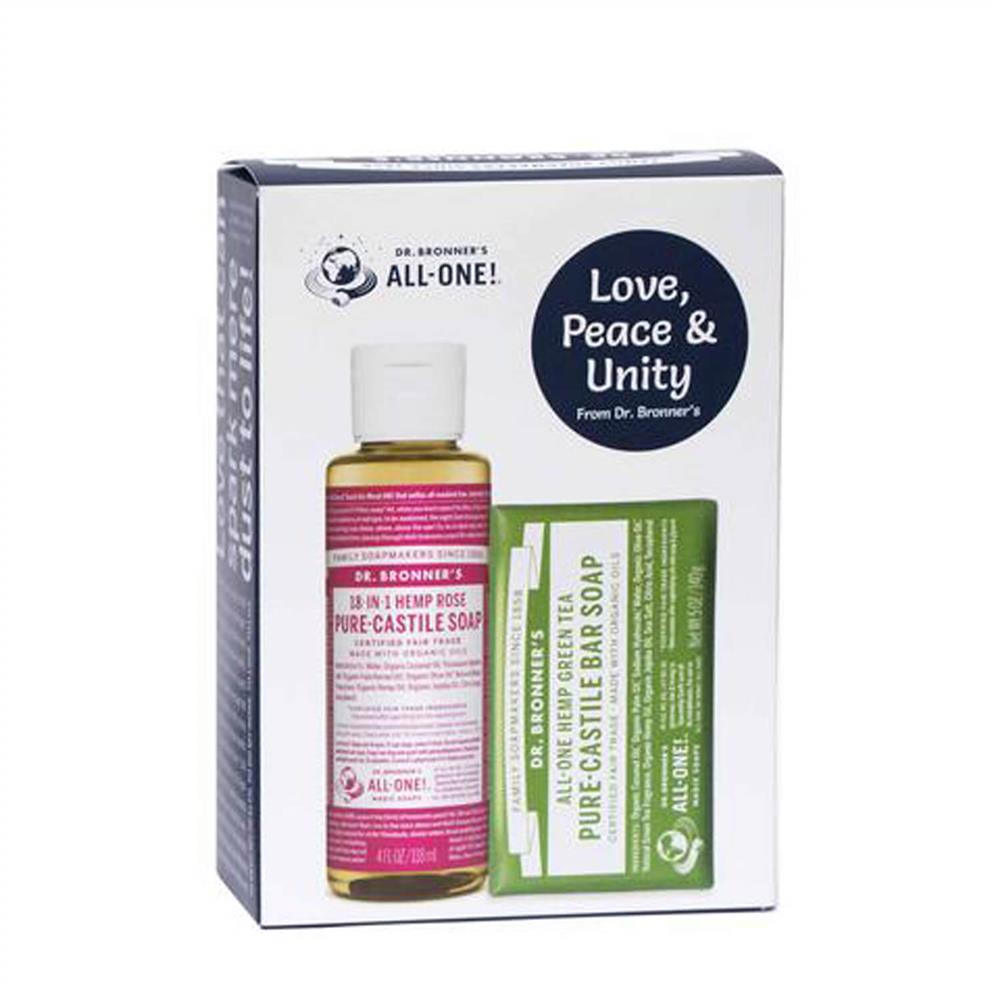 Dr Bronners Rose Giftpack