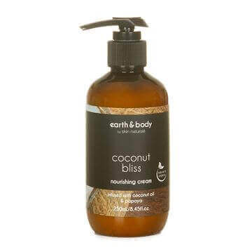 earth & body | Coconut Bliss Nourishing Cream 250ml 